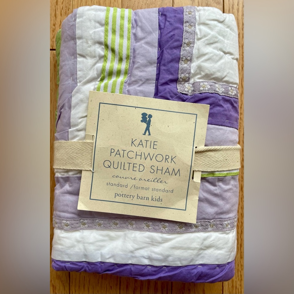 Pottery Barn Kids KATIE PATCHWORK QUILTED SHAM